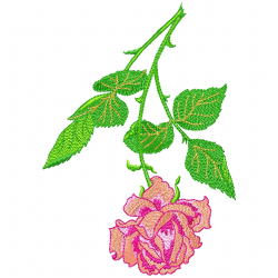 Flowers And Tree Embroidery Design 12 Flowers And Tree Embroidery Design 12